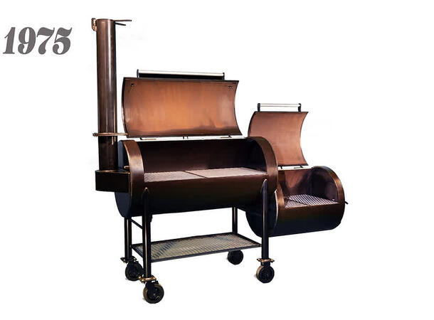 Workhorse Pits 1975 Smoker, Raw - Massiv smoker