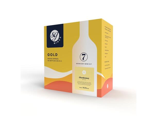 Chardonnay Gold SG Wines for 23 liter hvitvin