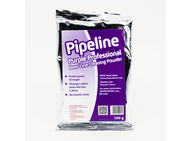 Pipeline Purple Professional 100g Beer Line Cleaning Powder