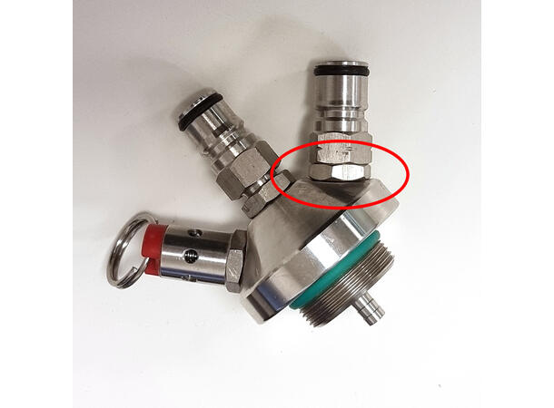 Reservedel til mini keg adapter