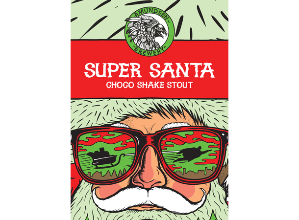 Super Santa Choco Shake Stout allgrain ølsett
