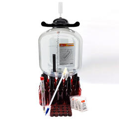 Flat Bottom kit med PET flasker FermZilla Flat Bottom 30L Starter Kit