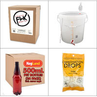 FWK Startpakke Basic Pakke med gjæringskar og Pet-flasker