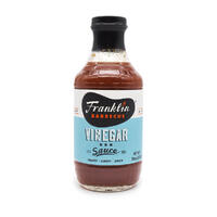 Franklin Vinegar BBQ Sauce 510g Eddik-kick med søt undertone. BBQ!