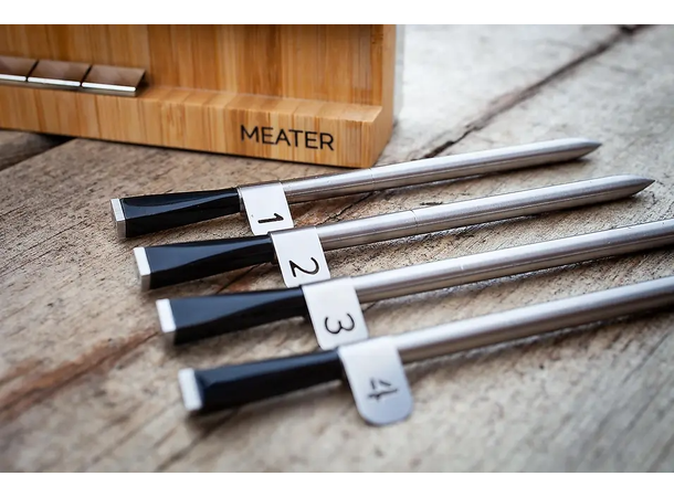 Meater Block 4 stk - Rekkevidde 50 meter