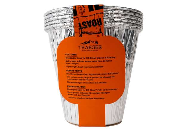 Traeger EZ-Clean™ Grease & Ash Keg Liner 5 Pack