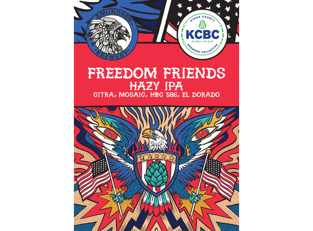 Freedom Friends Hazy IPA allgrain ølsett 20L