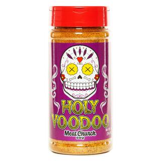 Meat Church Holy Voodoo 397g Cajun-kick med Texas jalapeño-spark!