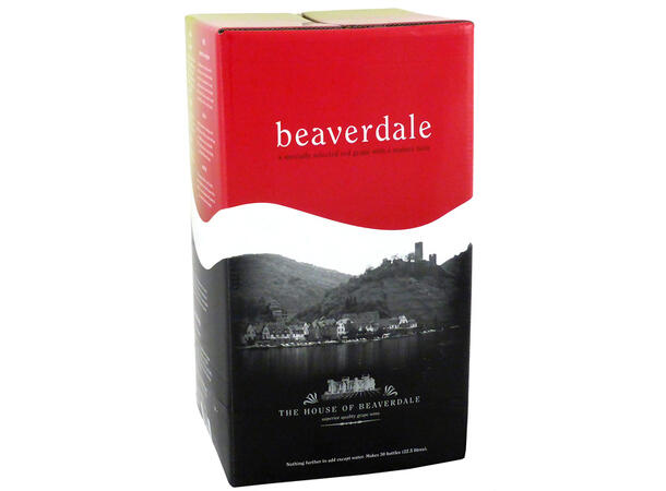 Merlot Beaverdale for 23 liter rødvin