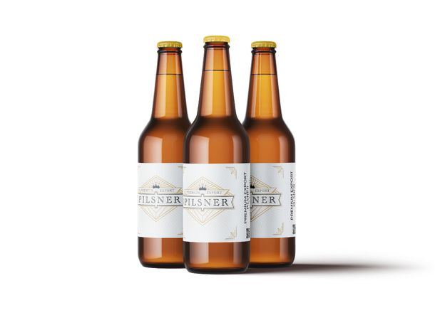 Premium Export Pilsner Etikett 60 stk