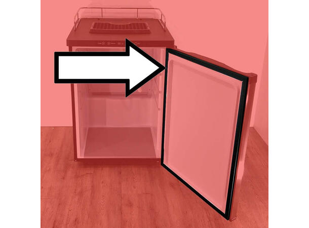 Series X/4 Replacement Door Seal Reservedel til Kegerator 