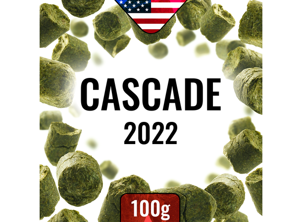Cascade 2022 100g 7,1% alfasyre