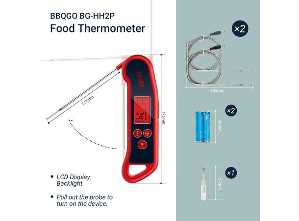 Digitalt mat-termometer