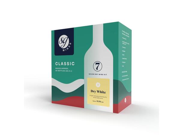 Dry White Classic SG Wines for 23L hvitvin