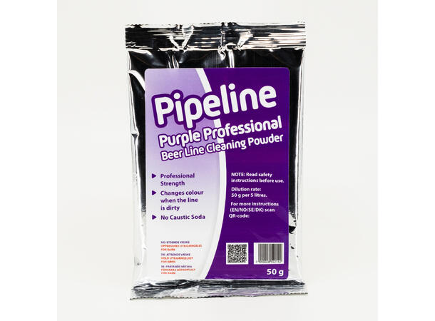 Pipeline Purple Professional 50g Beer Line Cleaning Powder