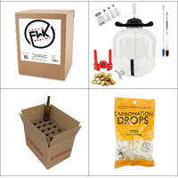 FWK Startpakke Standard Pakke med Flat Bottom og glassflasker