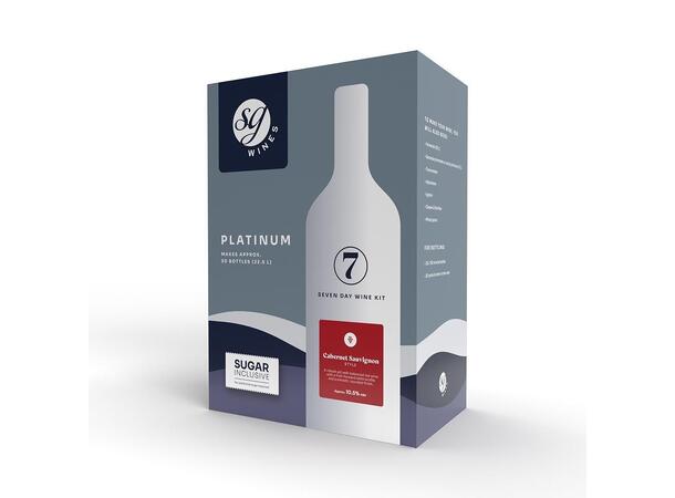 Cabernet Sauvignon Platinum SG Wines for 23 liter rødvin