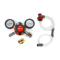 MK4 regulator med CO2 slange Regulator med slange og koblinger