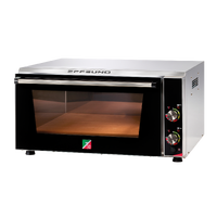 Effeuno P150HA 3kw Pizzaovn Stor Pizza 50cm! H: 18cm, Maks 450°C