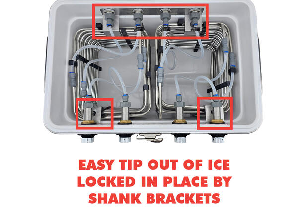 Four Tap Jockey Box Starter Kit