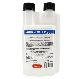 Lactic Acid 88% - pH Adjuster 500ml melkesyre