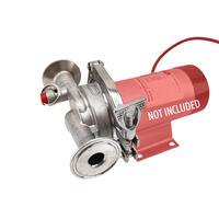Magnetic Pump 25W Convversion Kit Med 3" og 1,5" Tri-Clamp