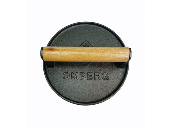Omberg Smash-jern for smashburgers 17cm