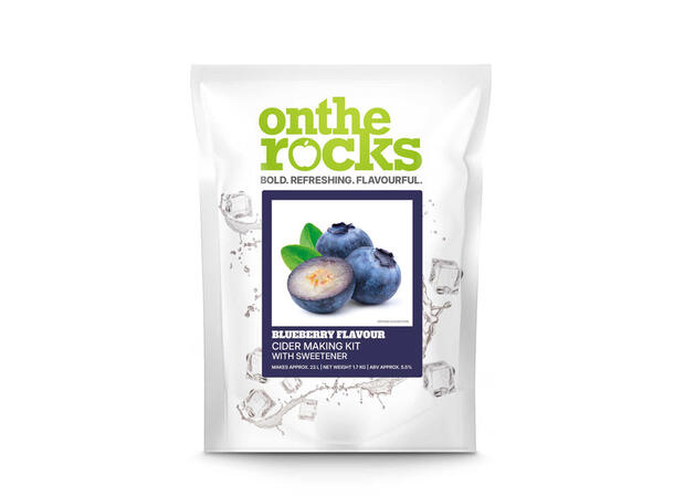 On The Rocks Cider Blueberry