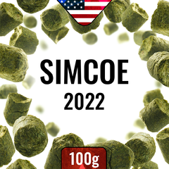 Simcoe 2022 100g 12,7% alfasyre