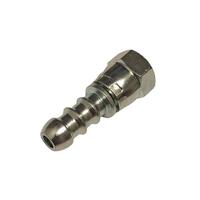 Slangesokkel 1/4"V - 10mm sokkel for gasslanger