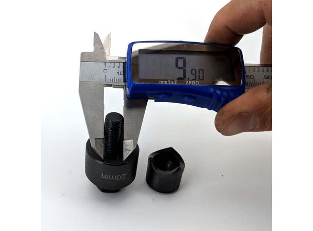 20mm Circular Round Hole Punch, Knockout - Hullstanse