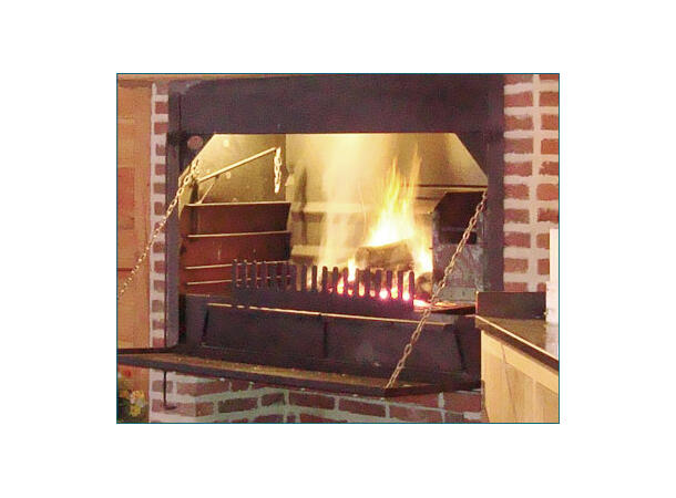 Fireplace Grid - Gjør om grillen til en peis