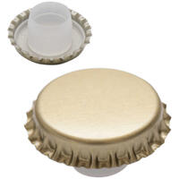 Flaskekapsler med plastkork 29 mm 29 mm - 100 stk med profil-tetning