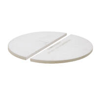 Half Moon Deflector Plates - Big Joe ® Keramisk stein for varmefordeling
