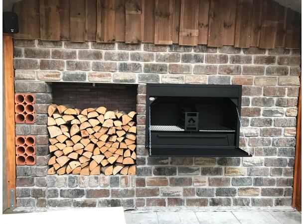 Home Fires Braai Build-in 1200