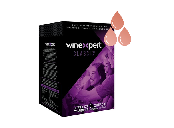 Pink Moscato, Classic vinsett for 23 liter rosevin