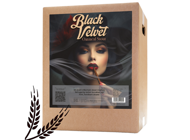 Black Velvet Oatmeal Stout Allgrain Ølsett