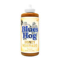 Blues Hog Honey Mustard Sauce 595g Honning og sennep-saus på klemmeflaske