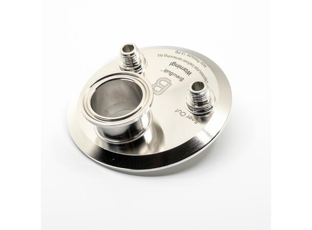 BrewBuilt 4" End cap with body connects