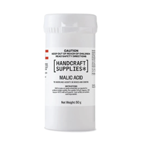 Eplesyre, 50 g Malic acid i pulverform