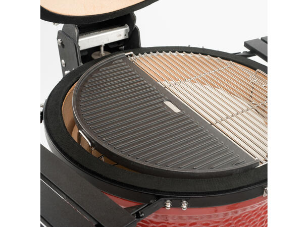 Half Moon Cast Iron Reversible Grill Griddle for Classic Joe