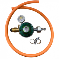 IGT Regulator med manometer og 1m slange 30 mBar