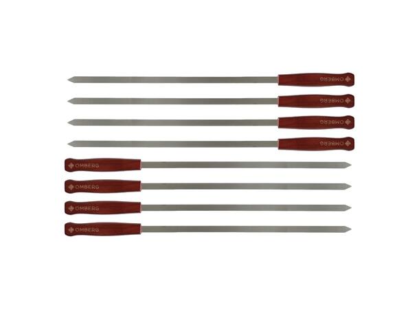 Omberg brede Grillspyd 43,5 cm 8 pk