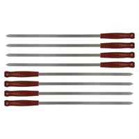 Omberg brede Grillspyd 8 pk 43,5 cm med håndtak