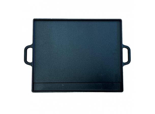 Stekplate støpejern 45 x 38 cm