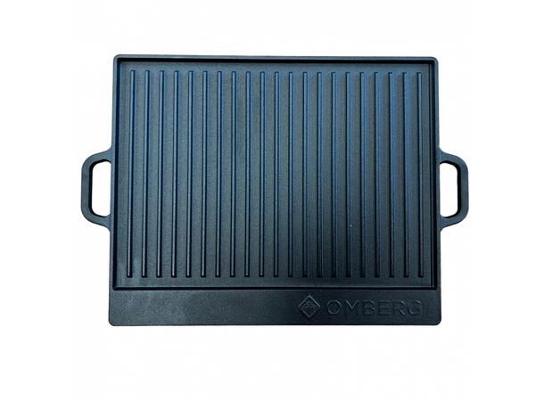 Stekplate støpejern 45 x 38 cm