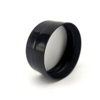 Black Plastic Cap Reservedel - Kork
