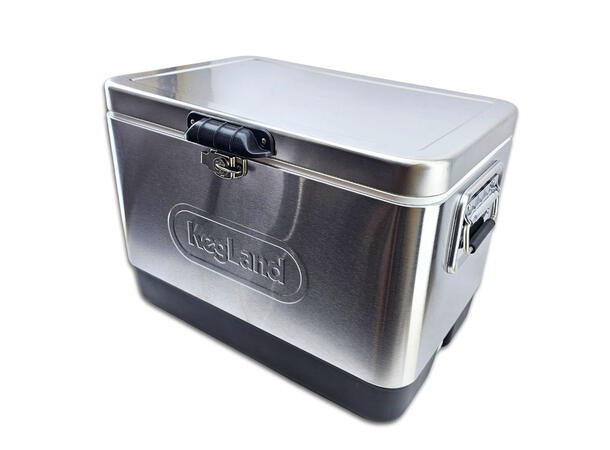 Esky Super Ice Cooler Stainless Steel