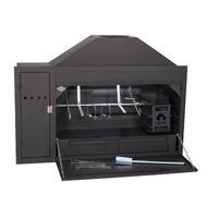Home Fires Spitbraai 1200 Ekstra dyp grill med rotisserie