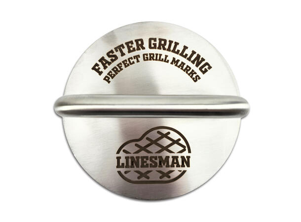 Linesman Burger Smasher1,5kg Grill Weight SS
